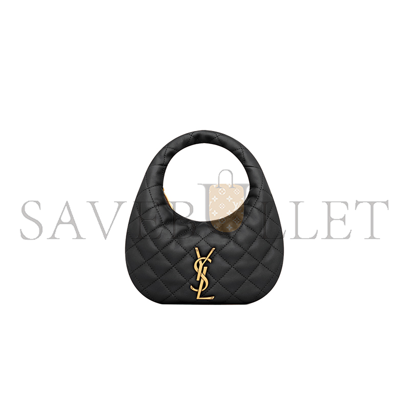 YSL ICARINO MINI IN QUILTED NAPPA 871329AAANG1000 (19*12*5cm)